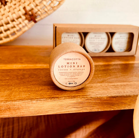 Cocoa + Orange Lotion Bar