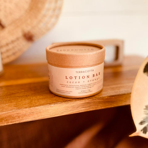 Cocoa + Orange Lotion Bar