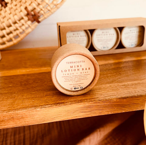 Lemon + Mint Lotion Bar