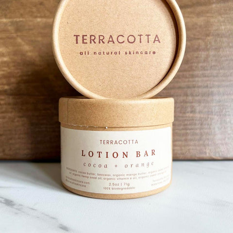 Cocoa + Orange Lotion Bar