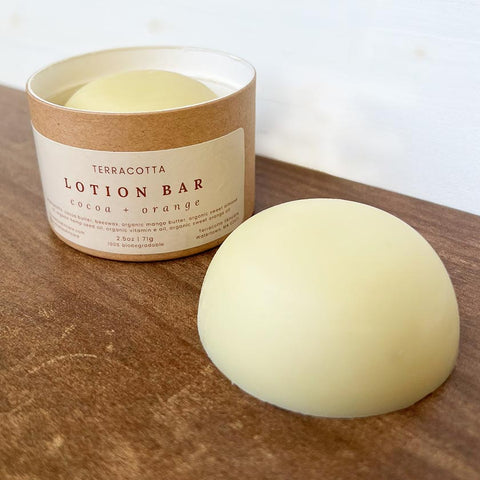 Cocoa + Orange Lotion Bar