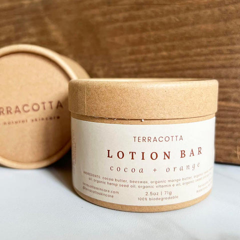 Cocoa + Orange Lotion Bar