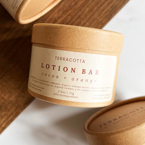 Cocoa + Orange Lotion Bar