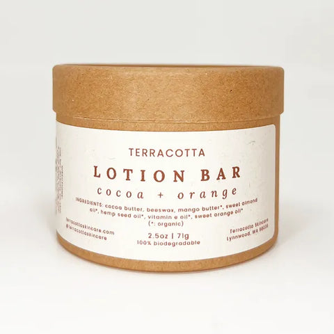 Cocoa + Orange Lotion Bar