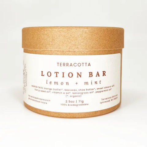 Lemon + Mint Lotion Bar